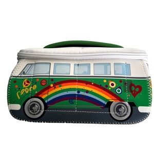 VW Volkswagen BUS Neoprene Univeral Bag Camper Van Travel Rainbow Brisa Love Bus